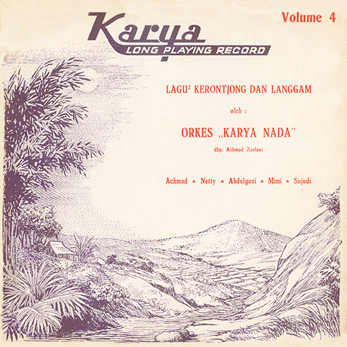 Lagu2 Kerontjong Dan Langgam, Vol. 4