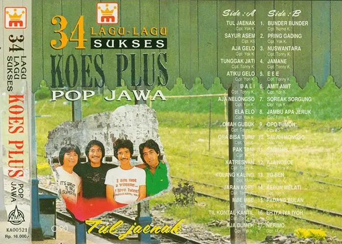 34 Lagu-Lagu Sukses Pop Jawa