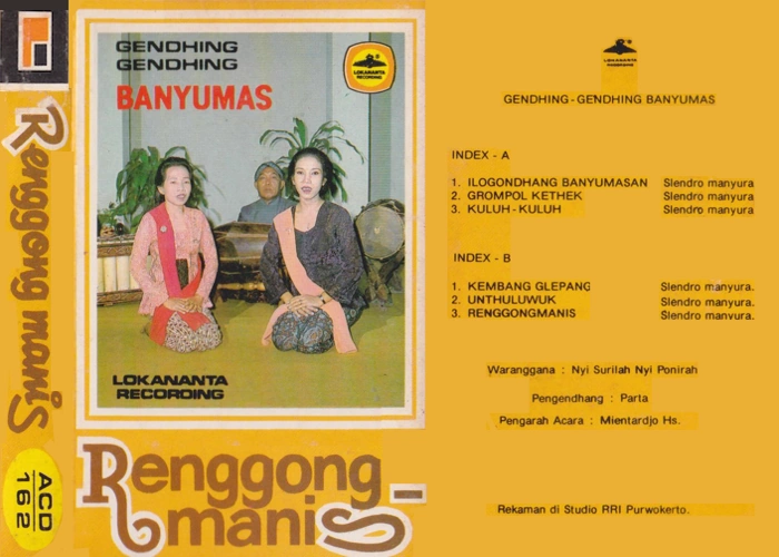 Gendhing Gendhing Banyumas: Renggong Manis