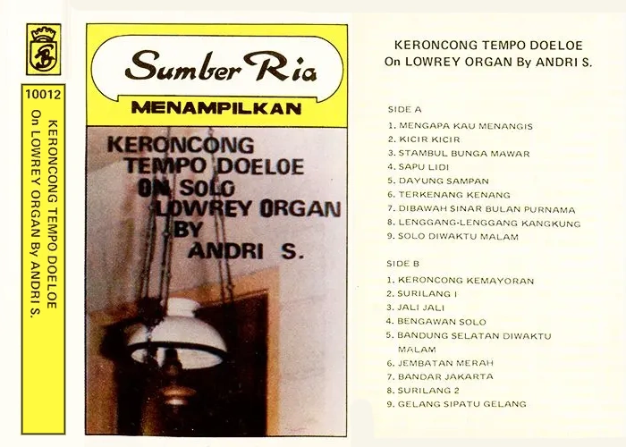 Keroncong Tempo Doeloe On Lowrey Organ