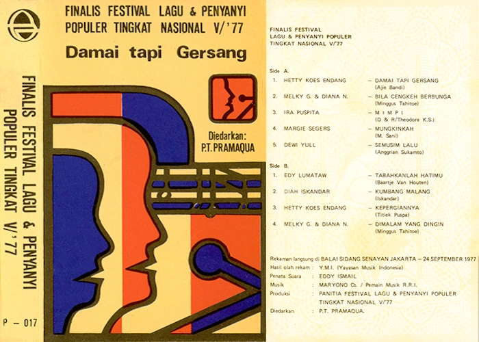 Finalis Festival Lagu & Penyanyi Populer Tingkat Nasional V/'77