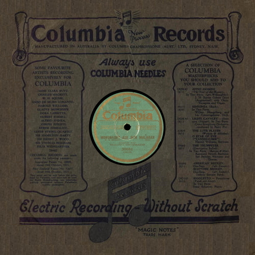 Mondnacht Auf Dem Malabar / Oud Indisch Lied No. 6