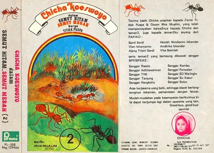Semut Hitam, Semut Merah 1 & 2