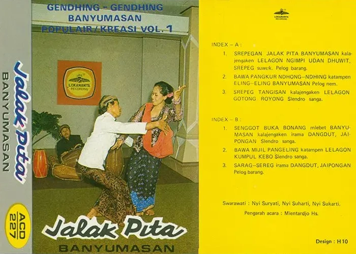 Gendhing - Gendhing Banyumasan Populair / Kreasi Vol. 1: Jalak Pita