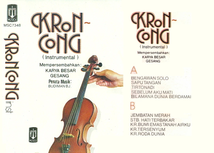 Kroncong Instrumental Mempersembahkan Karya Besar Gesang