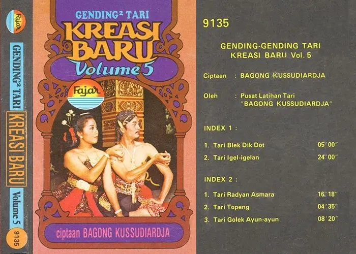Gending2 Tari Kreasi Baru Vol. 5